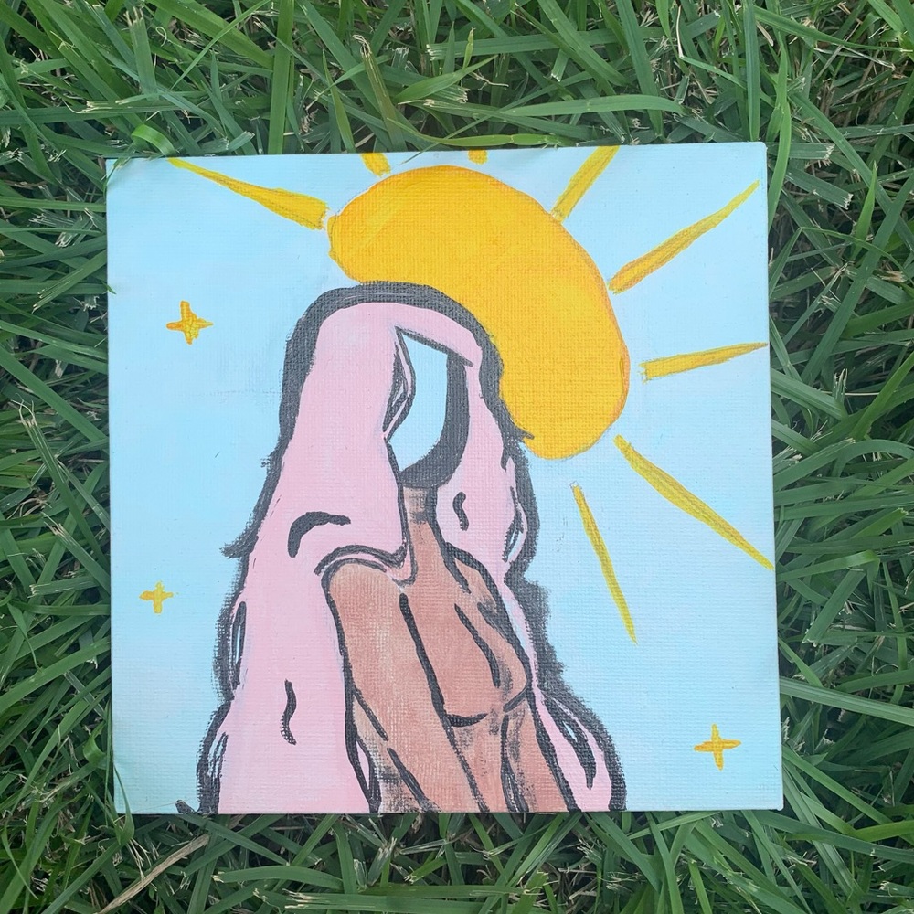 No Faced custom painting portrait